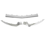 3pcs Gloss Chrome Front Bumper Lower Trim Replacement for Mercedes‑Benz E‑Class C207 Coupe AMG Line Facelift 2014 2015 2016 2017