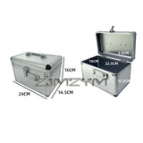 Aluminum Alloy Password Large Capacity Family Storage Emergency Box Multi-layer Medicine Organizer