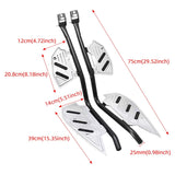 Engine Guard Crash Bar Frame Pegs Motorcycle Accessories Protection Anti Slip Foot Pedal for Yamaha Xmax300 2018-2023