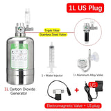 Aquarium Stainless Steel CO2 Reactor - 2L/1L DIY Kit for Tank Plants and Fish