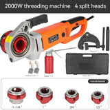 Portable Electric Handheld Threader Gaanized Pipe Threading hine 2300W
