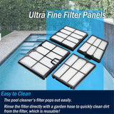 9991467-R4 Ultra Fine Panels for Dolphin Pool Cleaner Parts Active 20,Active 30,Explorer E30,Cartridge Filter
