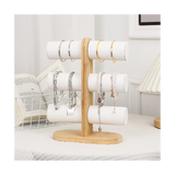3 Tiers Holder Detachable Jewelry Organizer Bracelet Stand for Watch Bangle Display A