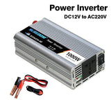 1000W Peak Power Inverter DC 12V to AC 110V/220V Auto Portable Charger Converter Adapter Modified Sine Wave Universal Socket