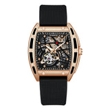 2022 GUANQIN Luxury Fashion Sapphire Mechanical Automatic Watch Men's Watch Stainless Steel Hollow Tourbillon Men's Accessories