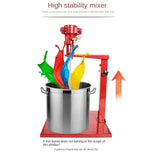 Handheld 20L paint pneumatic liquid mixer lift 2600r/min