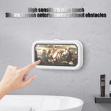 Rotatable Waterproof Shower Touch Sensitive Wall Mounted Phone Holder for Bathroom Kitchen