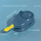 2pcs, 2-in-1 Dumpling Maker - Manual Dumpling Skin Molds and Wrappers - Easy and Convenient Kitchen Gadget