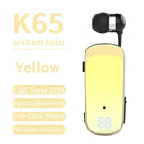 K65 K52 Wireless Earphones Bluetooth 5.2 Talk/Music Time 20 Hour,LED Display, Stereo Business Hands-free Headset With Mic Earbud