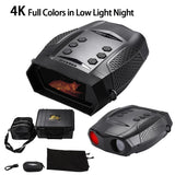 Digital Night Vision Binoculars 3" TFT LCD Display 4K Resolution Full Colors in Darkness Outdoor Night Vision Hunting Device