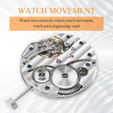 Mechanical Hand Winding St36 P29 44mm Stainless Steel Case Fit 6497 Movement Watch