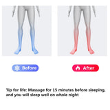 220V Electric Heating Foot Massager Relaxation Kneading Roller Vibrator hine Reflexology Calf Leg Pain Relief Relax