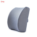 Memory Foam Car Seat Waist Cushion Lumbar Support Back Massager Waist Cushion Pillow Car Seat Home Pillows Can Relieve Pain