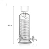 Tea coffee cooler household rapid coog glass cold kettle with faucet large capacity ice wine water cup