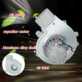 60W High Temperature Resistant Biomass Pellet Stove Induced Draft 220V Small Silent Fireplace Exhaust Centrifugal Fan