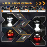 7 inch Car Motorcycle IP67 Waterproof with DRL/Turn Signal/Low Beam/High Beam 7'' Round LED Headlight