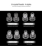 Facial Bubble hine Hydra Dermabrasion Aqua Peel Skin Care Vacuum Face Cleaning for Clean pores remove blackheads 8 tips