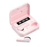 T33 BT 5.2 Bluetooth Earphones Wireless Headset Outdoor Sports with Charging Bin Power Display Touch Control Headphone Earbuds