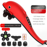 Dolphin Massager Stick Electric Percussion Hammer Back Waist Cervical Spine Handheld Whole Body Multifunctional Vibration Appara