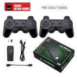Retro Video 2.4G Wireless Stick 4k 20000 Games Portable Game Console for TV