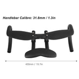 Carbon Fiber Road Bicycle Handlebar Ergonomic Reduce Shoulder Strain Road Bike Handlebar for Outdoor Riding