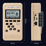 KC761B Spectrometer Handheld Energy Spectrum Analyzer Nuclear Alarm Geiger Counter Radiation Detection for Radioactivi