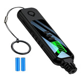 1 Piece Portable Natural Gas Detector Alarm Sound Methane Hexane With LCD Screen 2 AAA Batteries For Home A