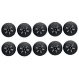 10x 6 Inch 6 Hole Hook & Loop Sanding Pad Backing Plate For Sander 150 Ac Turbo Grinding Machine