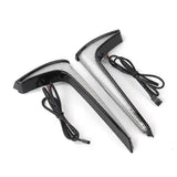 Motorcycle Front Fairing LightIndicator Run Turn Brake Lights for Indian Chieftain Pursuit Black and White