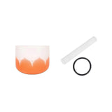 Percussion Instrument 8-inch Crystal Bowl Music Bowl Set Meditation Decompression Singing Bowl,oran