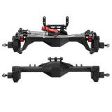 Integrated Front And Rear Portal Axle For 1/10 Rc Crawler Car Axial Axial Scx10 & Scx10 Ii 86100 Re