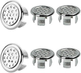 2025 Latest Model Sink Overflow Ring,6 Pieces Sink Overflow Ring Round Hole Sink