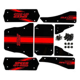 Upgrade Pc Remote Control Car Shell For 1/5 5ive T Rovan Remote Control Car Accessories,red
