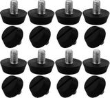2025 Latest Model 16pcs Adjustable Furniture Feet Leveling Glider Base Leg Table