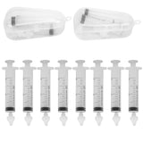 8pcs Nasal Irrigator Syringe Multifunctional Catheter Tip Syringe Nose Cleaner for Baby8pcs