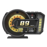 A590 HUD Fuel Consumption Turbine Curve Ambient Light Driving Score Multi-Function Head-Up Display Accessories for Car C