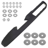 Front Left Driver Door Handle Armrest Panel for 80995 80994 Black