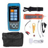 OTDR Fiber Optic Tester Multifunctional 1625nm Single Wavelength 22dB Optical Time Domain Reflectometer 100240VAC US Plug