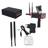 Metal Detector Underground Metal Scanner High Definition Screen Treasure Finder for Gold Silver Copper AC100240VEU Plug