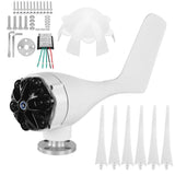 Wind Turbines Kit Generator 6 Blades Small Power Supply for Mobile Room Boats Cabin 400W12V