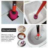 High-Pressure Toilet Unclogger One Shot Toilet Pipe Plunger Manual Drain Clog Remover, Plumbing Tool for Bathroom Kitchen