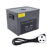Ultrasonic Cleaner Stainless Steel Ultrasonic Cleaning Machine for Electronics Laboratory SuppliesUK Plug 220V