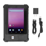 Tablet Barcode Scanner 1D 2D Scanning Device Multifunctional Industrial Smart Tablet Terminal Supports RFID NFC 100240V US Plug