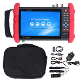 7in CCTV Tester Multifunctional Portable Camera Tester for AHD TVI UTP Cable DC12V 2A UK Plug 100240V
