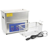 Ultrasonic Cleaner 6L Ultra Sonic Tank Bath Cleaning Heater Timer Digital Display MH031XUS Plug 110V