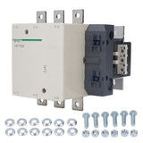 Motor AC Contactor 265A Silver Contact Large Load Capacity Strong Electrical Conductivity Industrial Contactor Switch 380V