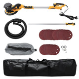 9 Inch Drywall Sander Electric Motor Sander with Automatic Dust Collection 15 Sandpaper and Backpack EU Plug 220V