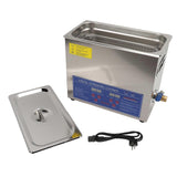 Ultrasonic Vinyl Record Cleaner Washer Heating Function Ultrasonic Cleaning Machine for Laboratories 6L EU Plug 220240V 50Hz