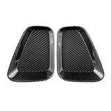 Real Hard Carbon Fiber Car Sticker Rear Tail Light Cover for 500 595 695 2017-2023