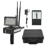 Long Range Metal Detector with Screen High Accuracy Treasure Finder Gold Silver Copper Tester AC100240V UK Plug